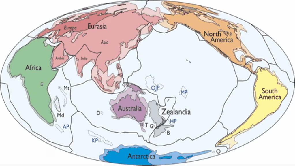 continent of Zealandia